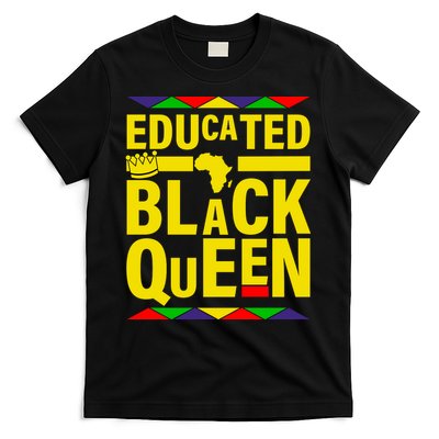 Educated Black Queen T-Shirt