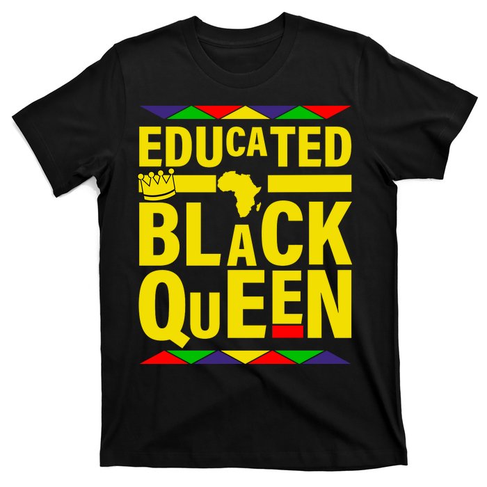 Educated Black Queen T-Shirt