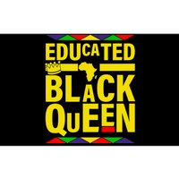 Educated Black Queen Bumper Sticker