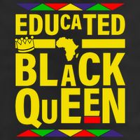 Educated Black Queen Adult Drive Performance Visor