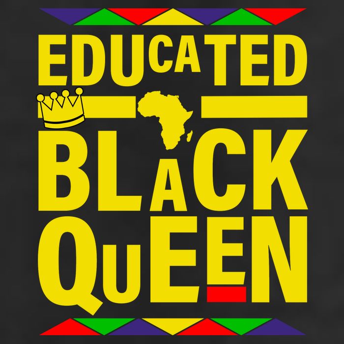Educated Black Queen Adult Drive Performance Visor