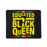 Educated Black Queen Mousepad