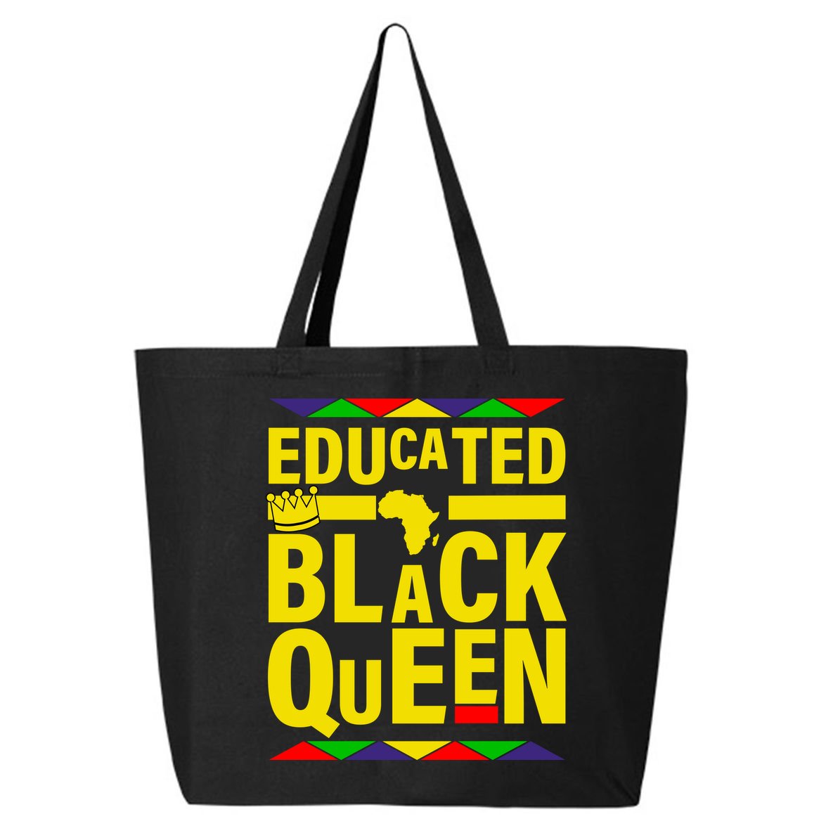 Educated Black Queen 25L Jumbo Tote