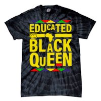 Educated Black Queen Tie-Dye T-Shirt