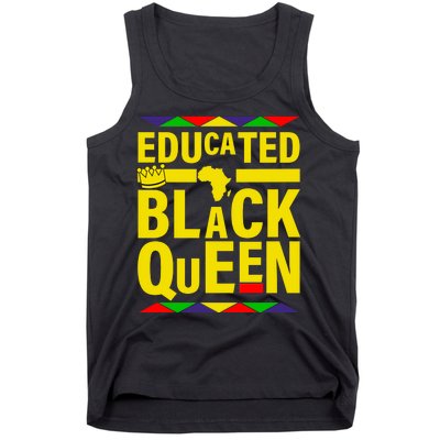 Educated Black Queen Tank Top