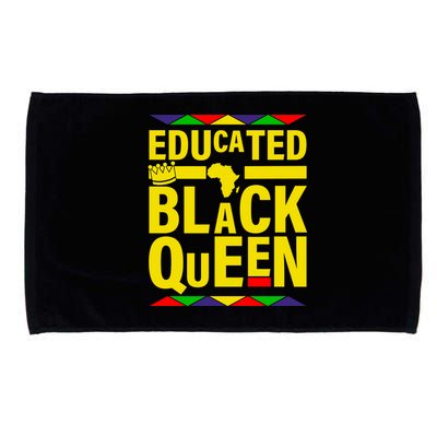 Educated Black Queen Microfiber Hand Towel