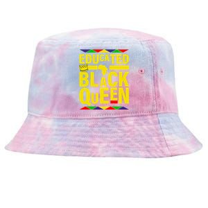 Educated Black Queen Tie-Dyed Bucket Hat