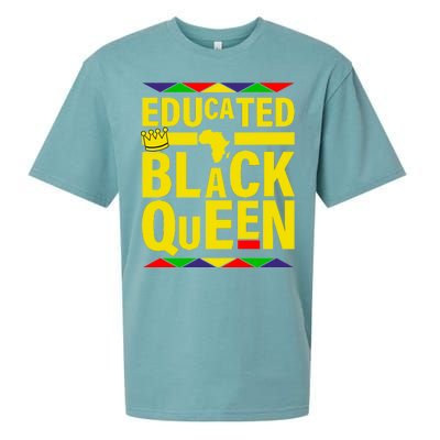 Educated Black Queen Sueded Cloud Jersey T-Shirt