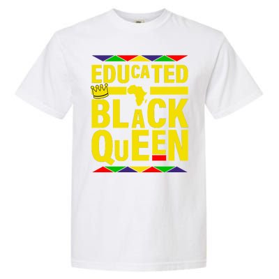 Educated Black Queen Garment-Dyed Heavyweight T-Shirt