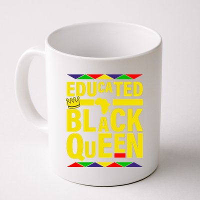 Educated Black Queen Coffee Mug