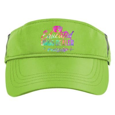 Educated Drug Dealer Nurselife Adult Drive Performance Visor