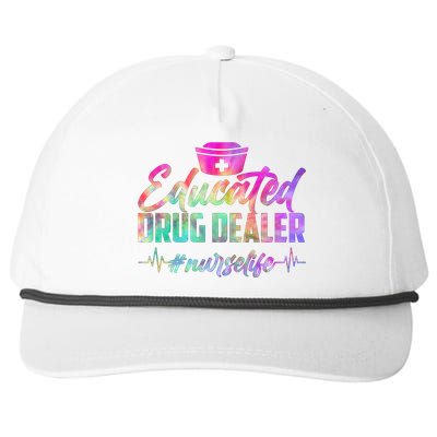 Educated Drug Dealer Nurselife Snapback Five-Panel Rope Hat