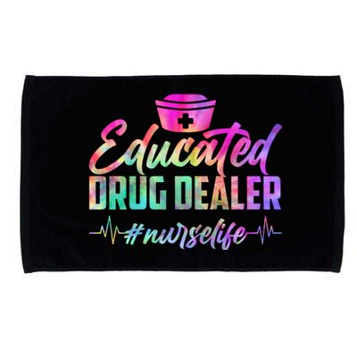 Educated Drug Dealer Nurselife Microfiber Hand Towel