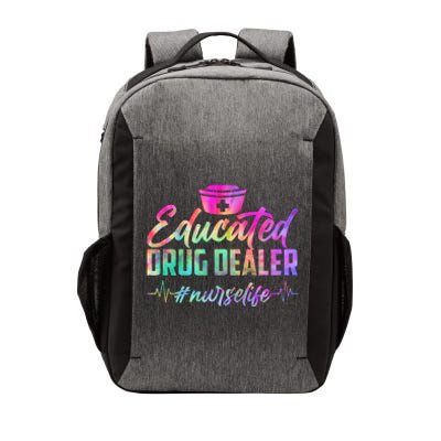 Educated Drug Dealer Nurselife Vector Backpack