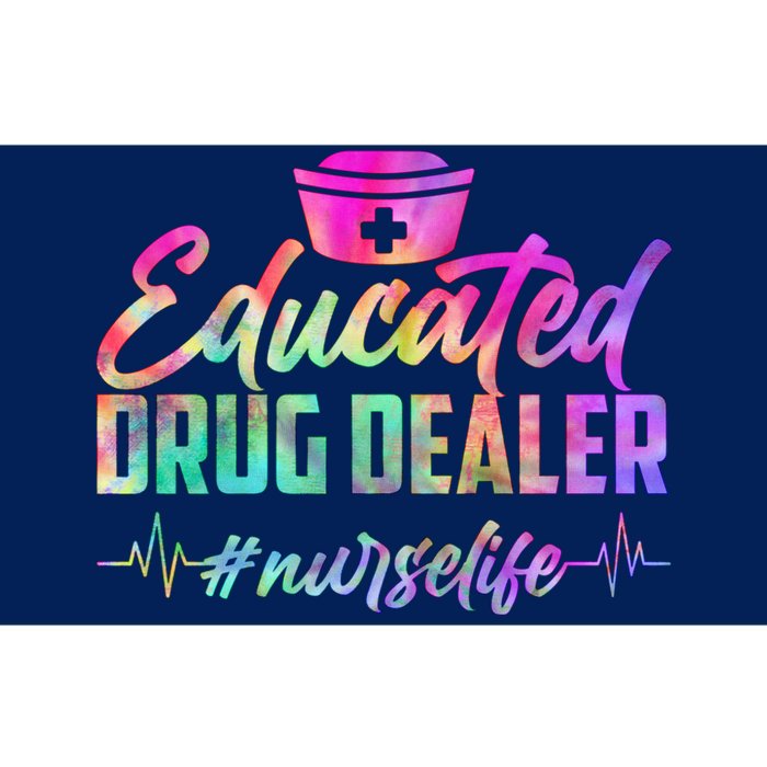 Educated Drug Dealer Nurselife Bumper Sticker