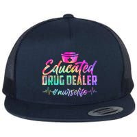 Educated Drug Dealer Nurselife Flatbill Hat