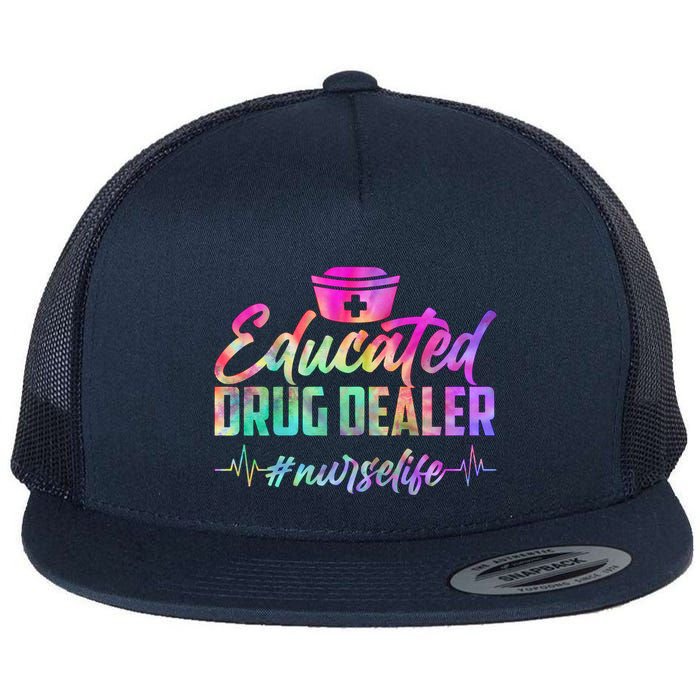 Educated Drug Dealer Nurselife Flatbill Hat