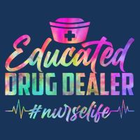 Educated Drug Dealer Nurselife Flatbill Hat