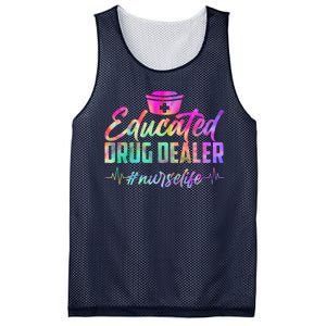 Educated Drug Dealer Nurselife Mesh Reversible Basketball Jersey Tank