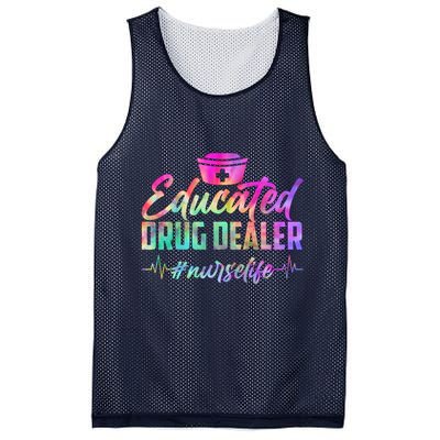 Educated Drug Dealer Nurselife Mesh Reversible Basketball Jersey Tank