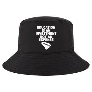 Education Is An Investment Not An Expense Cool Comfort Performance Bucket Hat