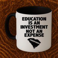 Education Is An Investment Not An Expense Mug