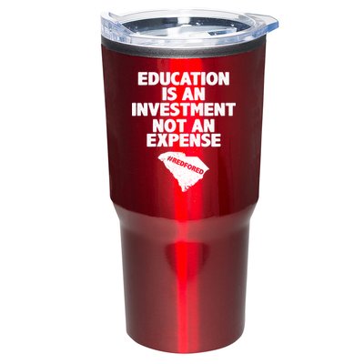 Education Is An Investment Not An Expense Tumbler