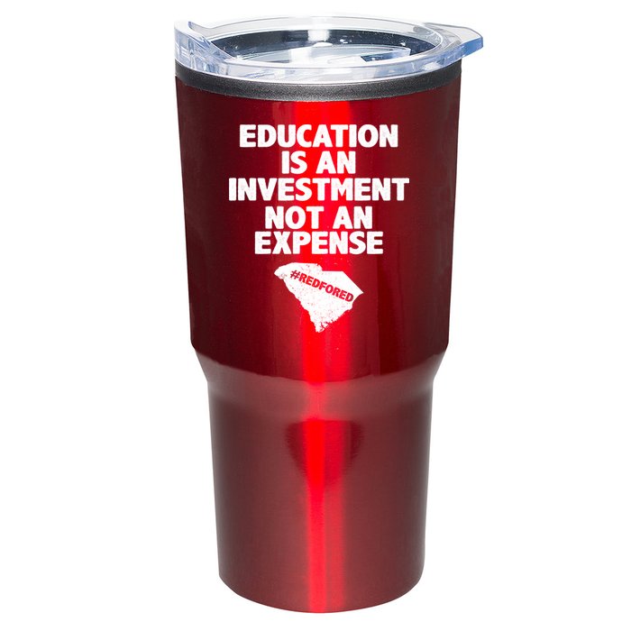 Education Is An Investment Not An Expense Tumbler
