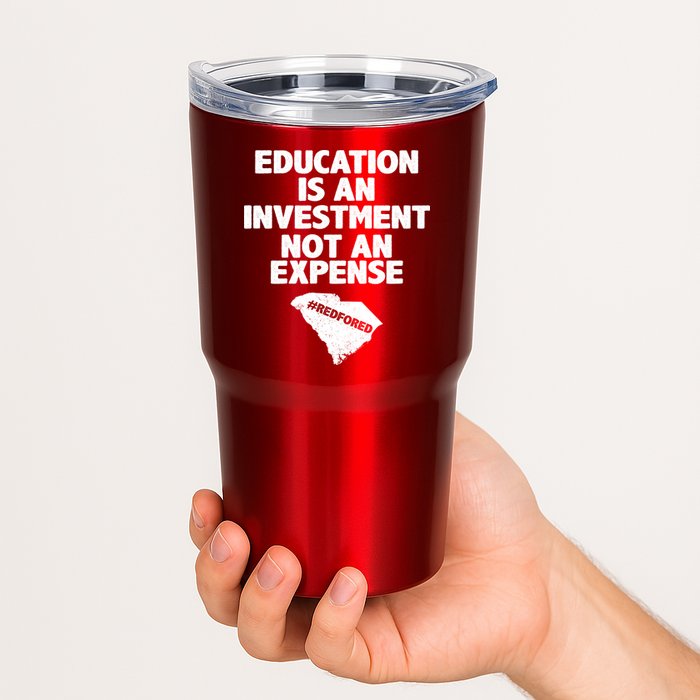 Education Is An Investment Not An Expense Tumbler
