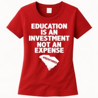 Education Is An Investment Not An Expense Womens T-Shirt