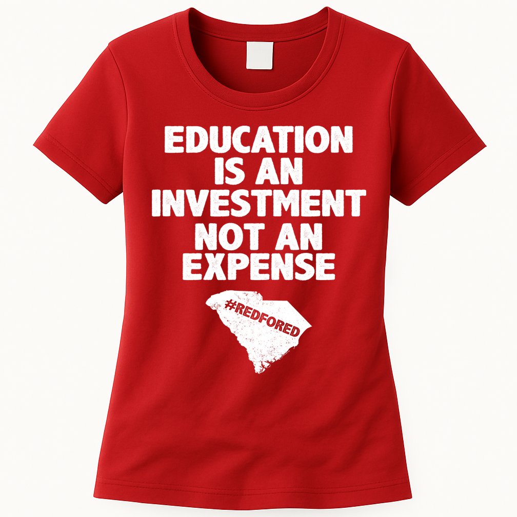 Education Is An Investment Not An Expense Womens T-Shirt
