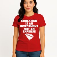 Education Is An Investment Not An Expense Womens T-Shirt