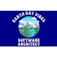 Earth Day Vibes Software Architect Gift Bumper Sticker