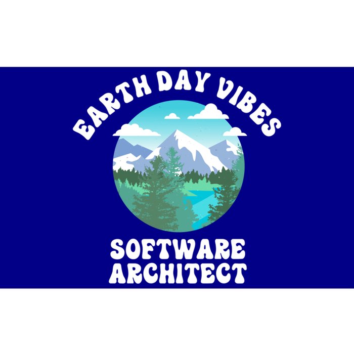 Earth Day Vibes Software Architect Gift Bumper Sticker