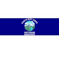 Earth Day Vibes Software Architect Gift Bumper Sticker