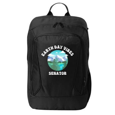 Earth Day Vibes Senator Gift City Backpack