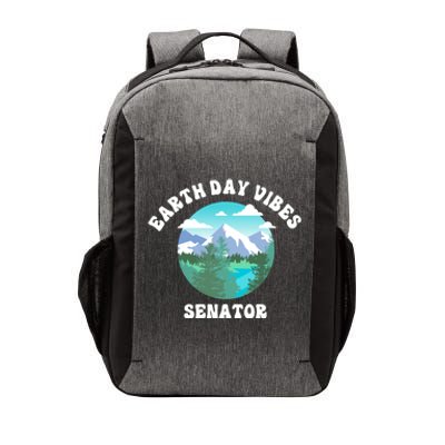 Earth Day Vibes Senator Gift Vector Backpack