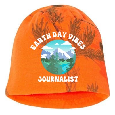 Earth Day Vibes Journalist Gift Kati - Camo Knit Beanie