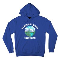 Earth Day Vibes Custodian Cute Gift Hoodie