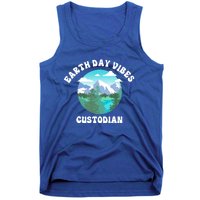 Earth Day Vibes Custodian Cute Gift Tank Top