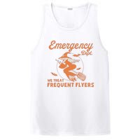 Emergency Dept We Treat Frequent Fliers ER Nurse Halloween PosiCharge Competitor Tank