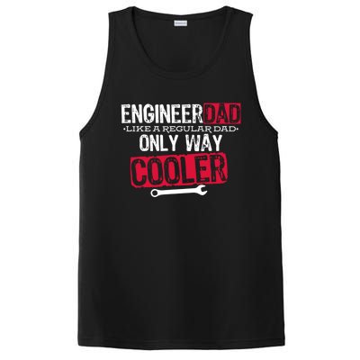 Engineer Dad Way Cooler Gift PosiCharge Competitor Tank