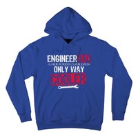 Engineer Dad Way Cooler Gift Hoodie