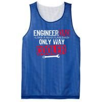 Engineer Dad Way Cooler Gift Mesh Reversible Basketball Jersey Tank