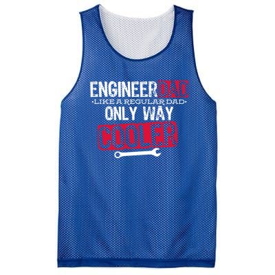 Engineer Dad Way Cooler Gift Mesh Reversible Basketball Jersey Tank