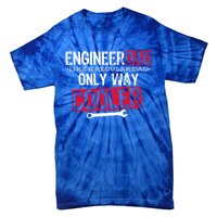 Engineer Dad Way Cooler Gift Tie-Dye T-Shirt