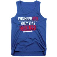 Engineer Dad Way Cooler Gift Tank Top