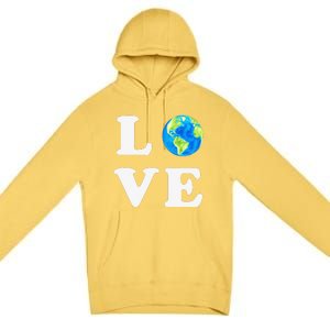 Earth Day Women Environment Premium Pullover Hoodie