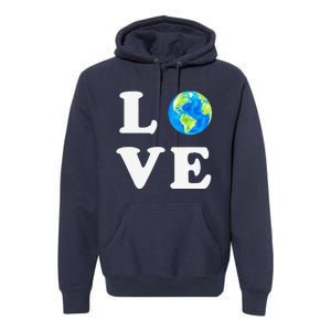 Earth Day Women Environment Premium Hoodie