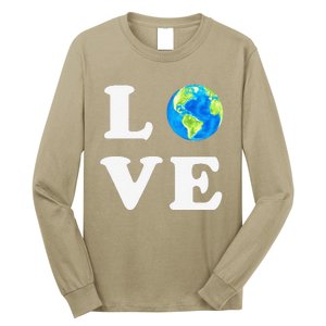 Earth Day Women Environment Long Sleeve Shirt